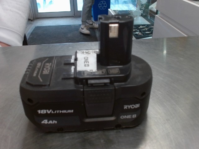 Batterie ryobi 4ah