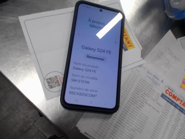 Samsung galaxy 128gb in case s24 fe
