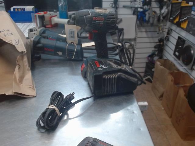 Impact bosch + batt 1.3ah + charg
