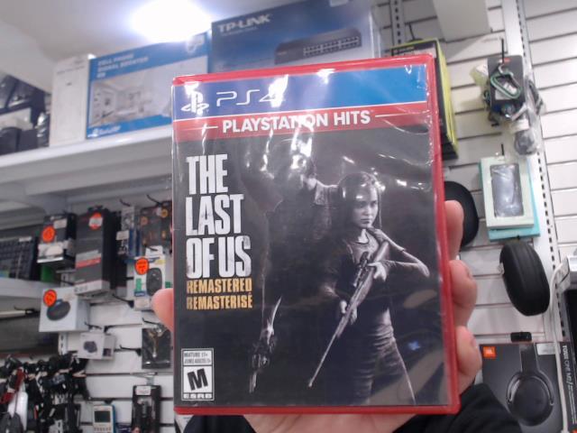 The last of us remastered jeu ps4