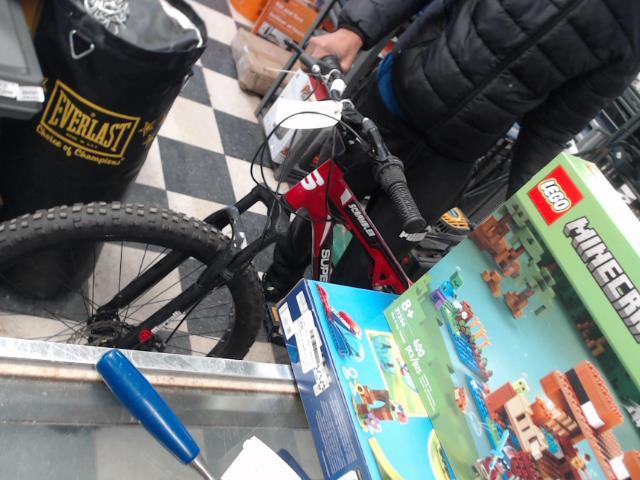 Velo mont.2xsusp rouge