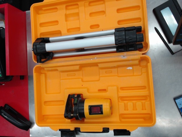 Laser avec trepier et case