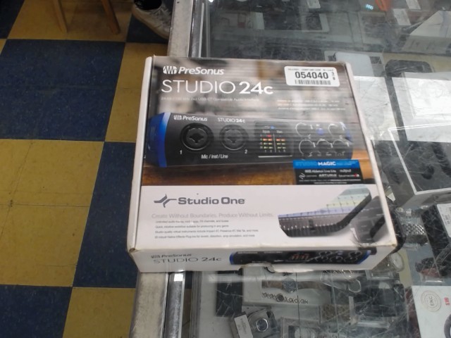 Presonus soundcard works fine