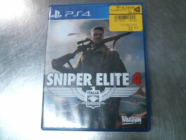 Sniper elite 4