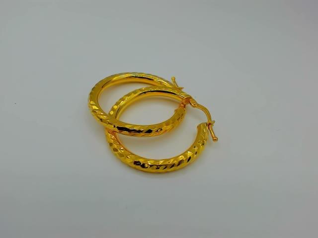 BOUCLES D OREILLES EN OR 10KT