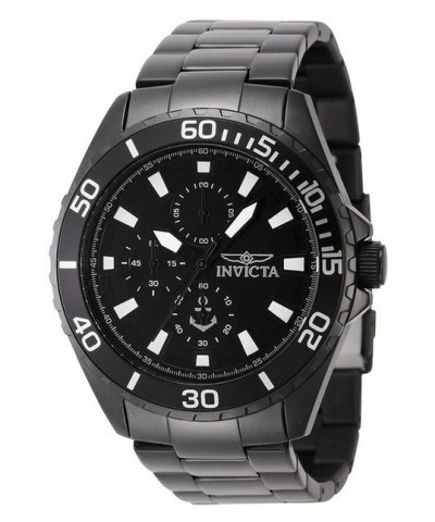 Montre invicta noire