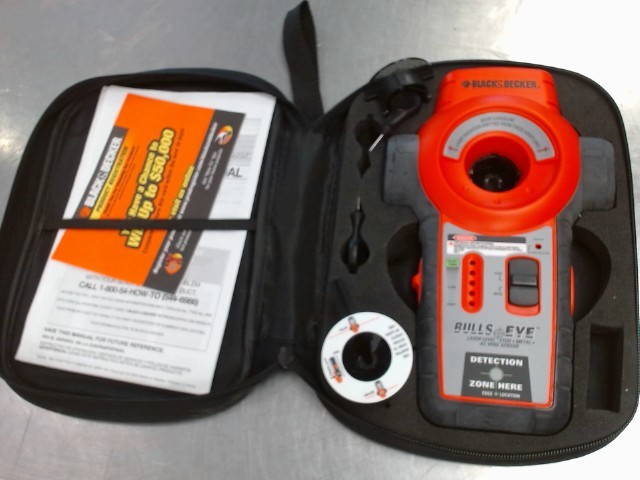 Laser level stud metal ac wire sensor