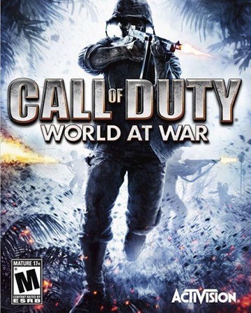 Cod world at war xb360