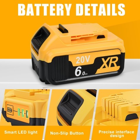 Xr battery 20v 6ah