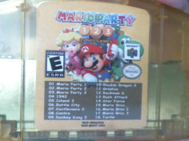 Mario party 123 15 nes games