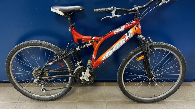 Bicyclette montagne rouge