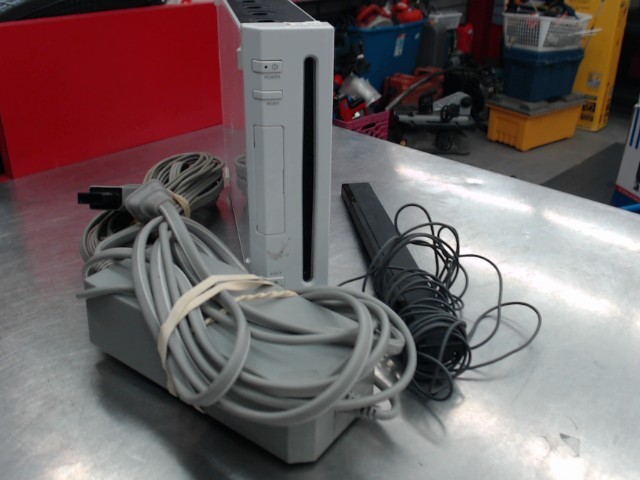 Nintendo wii blanche avec fils pas mann