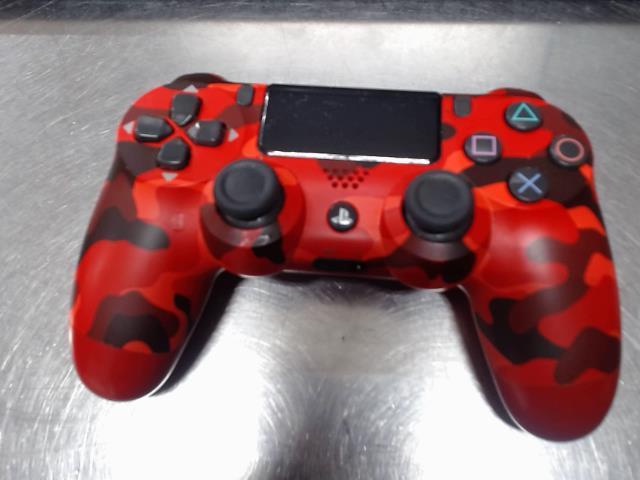 Manette ps4 camo rouge