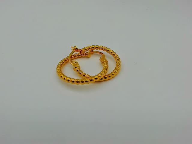BOUCLES D OREILLES EN OR 10KT
