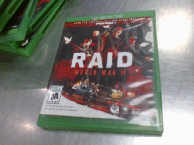 Raid world war 2 xbox one