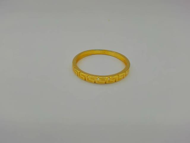 BAGUE EN OR 10KT NEW