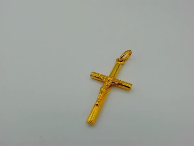 BRELOQUE CROIX EN OR 10KT