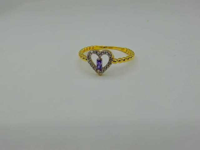BAGUE EN OR 10KT NEW