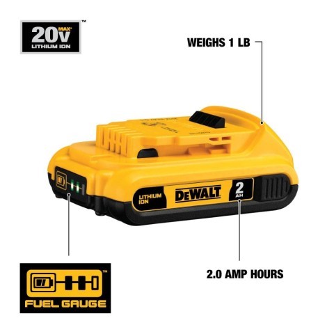 Battery pack 20v 2ah dewalt