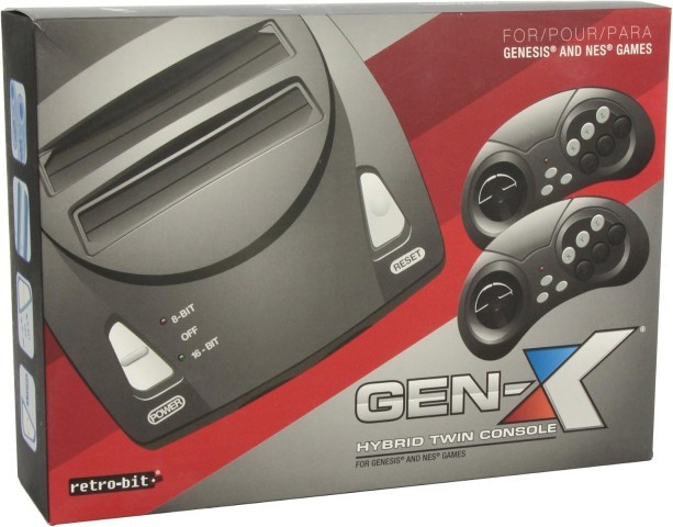 Gen x sega nes & genesis 2 en 1