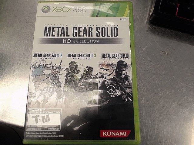 Metal gear solid hd collection