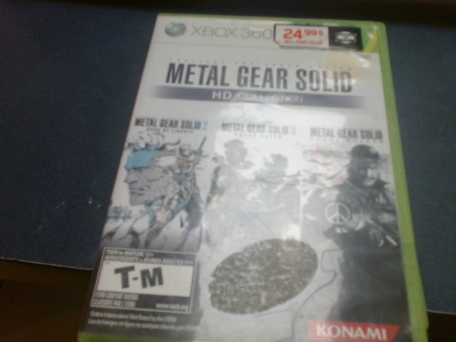Metal gear solid hd collection