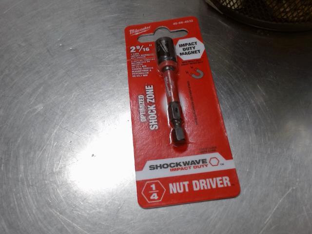 1 pack impact magnetic nut driver