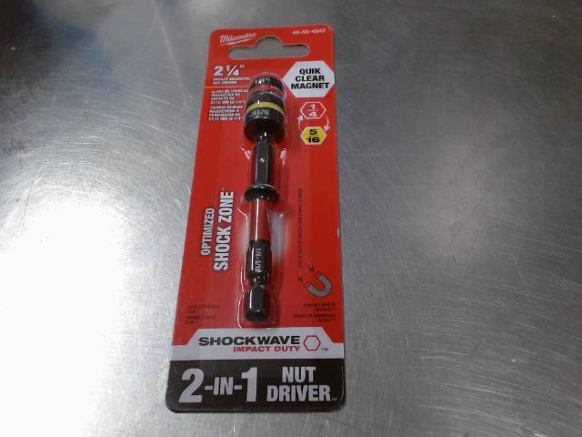 2 1/4 impact magnetic nut driver