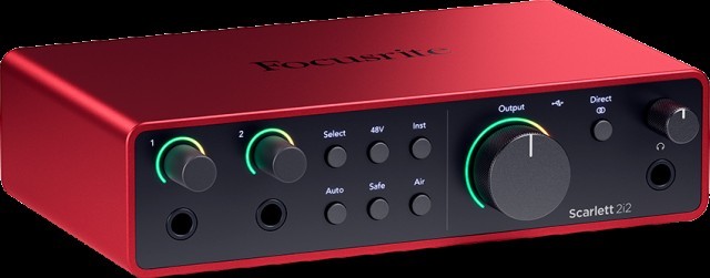 Amplificateur rouge neuf dans boite