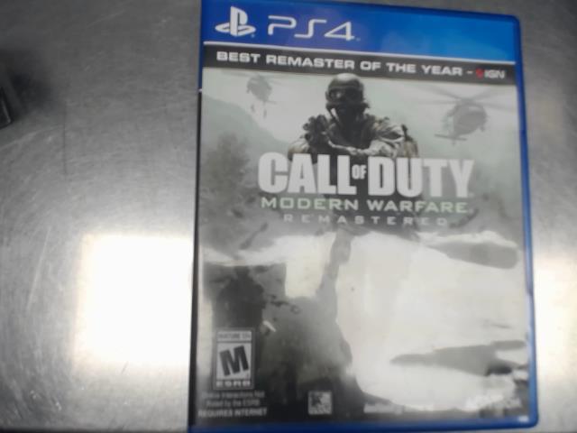 Call of duty modern warfare remastered