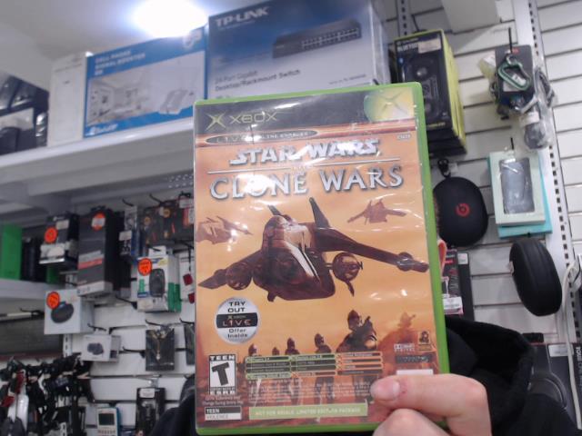 Star wars the clone wars+tetris jeu xbox