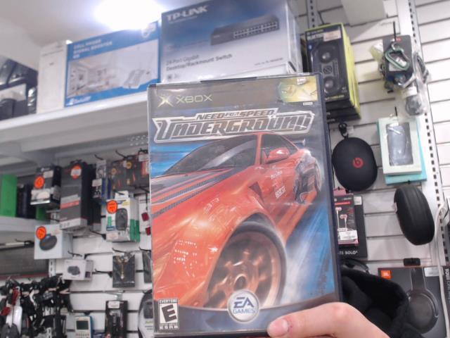 Need for speed underground jeu xbox