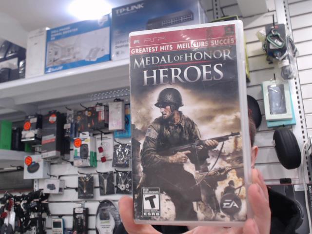 Medal of honor heroes jeu psp