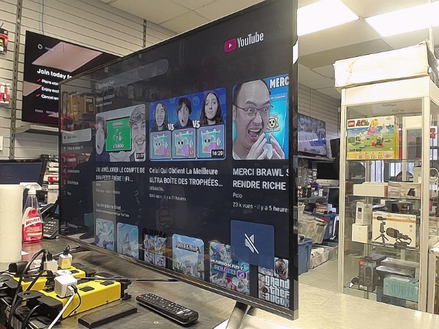 Smart tv 50 + man