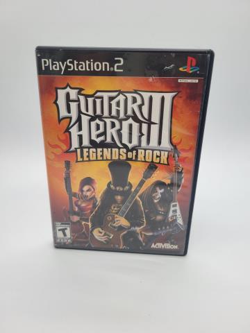 Guitar hero 3: legend of the rock ps2