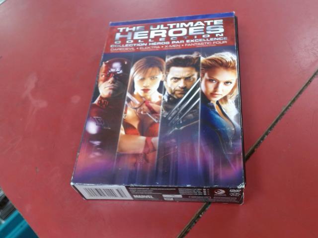 The ultimate heroes collection 4 dvd