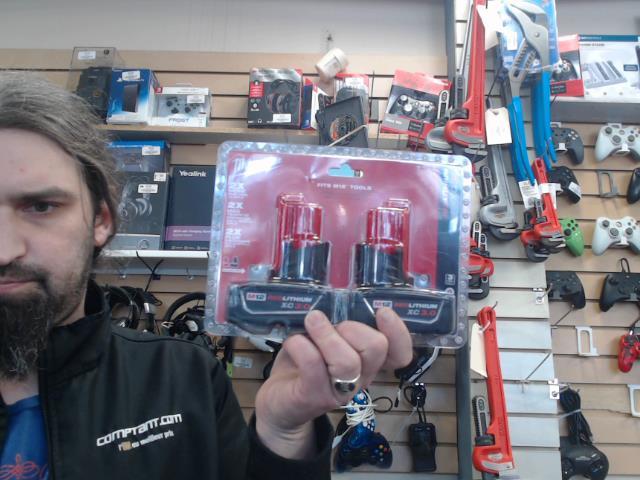 Battery m12 pack de 2