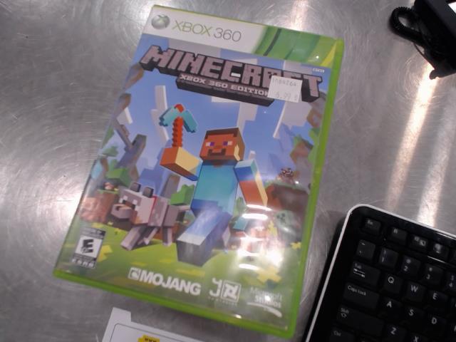 Minecraft jeu xbox 360
