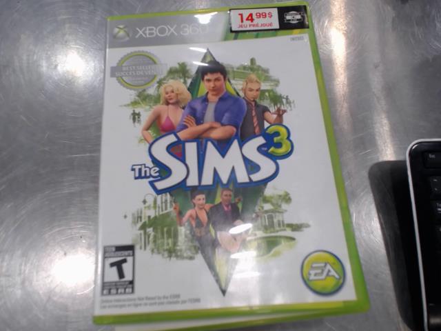 The sims 3 jeu xbox 360