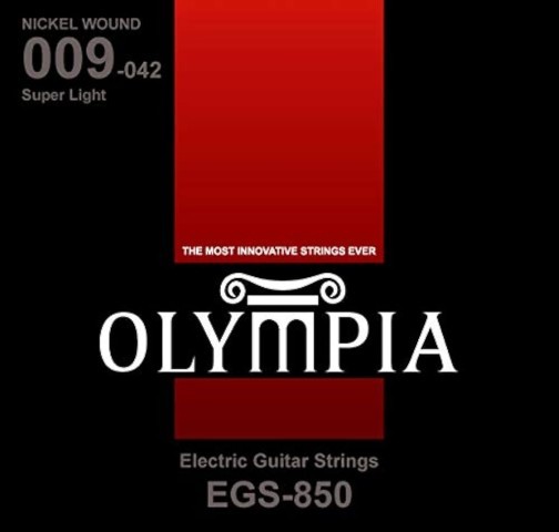 Electric guitar strings