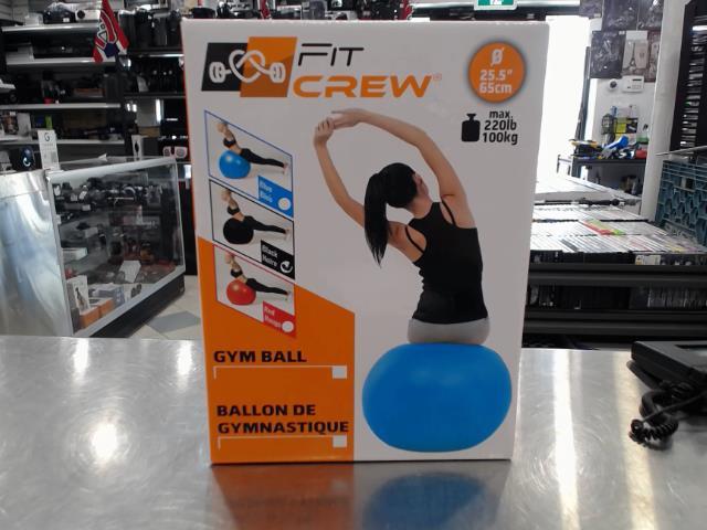 Gym ball max 220lb pompe non incluse