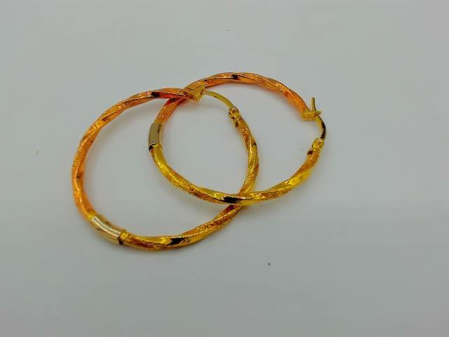 BOUCLES D OREILLES EN OR 10KT