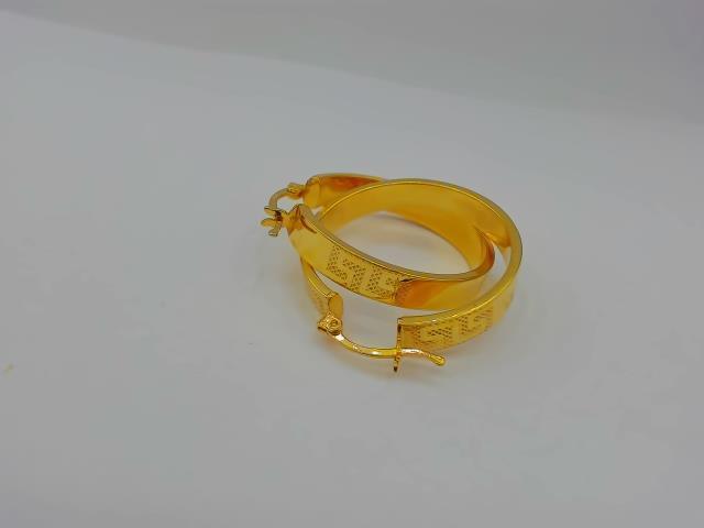 BOUCLES D OREILLES EN OR 10KT
