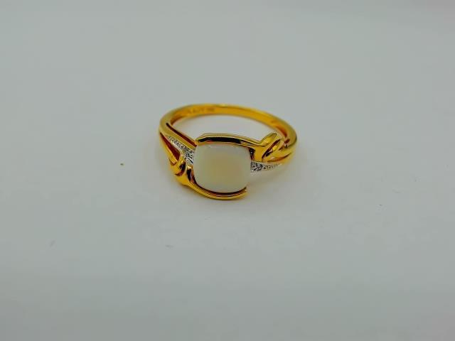 BAGUE EN OR 10KT