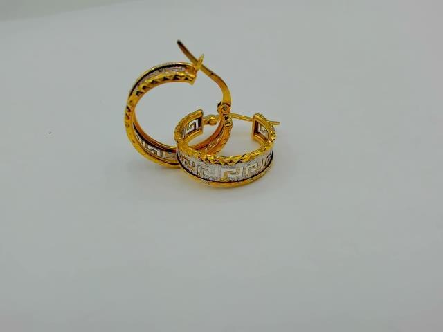 BOUCLES D OREILLES EN  OR 10KT