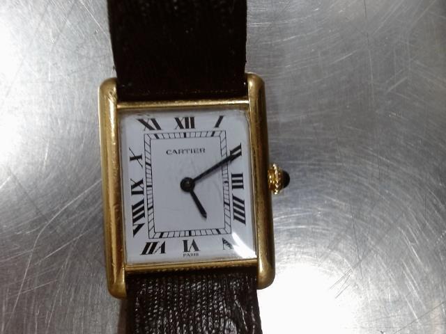 Cartier tank or g20m swiss 1970