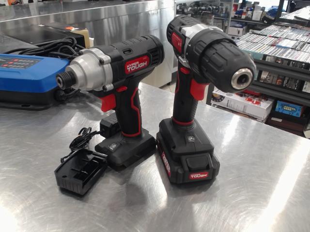 Kit drill impact chargeur et batt