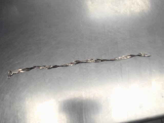 Bracelet en argent torsade