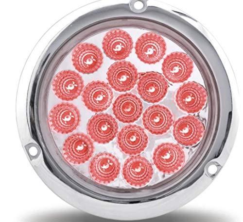 4'' flange mount red stop turn and tiakl