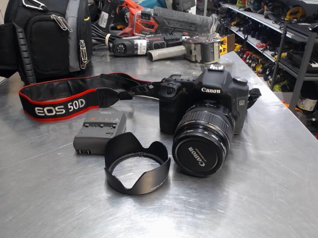 Camera canon + 17-85mm + charg + acc sc